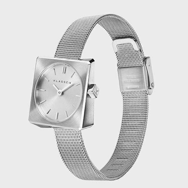 Spin Silver with Mesh Strap 25.5mm