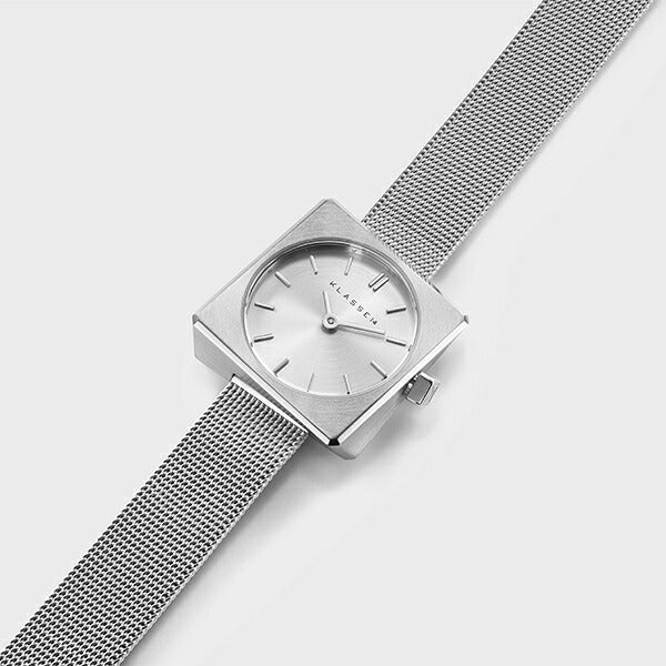 Spin Silver with Mesh Strap 25.5mm