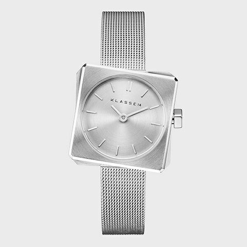 Spin Silver with Mesh Strap 25.5mm